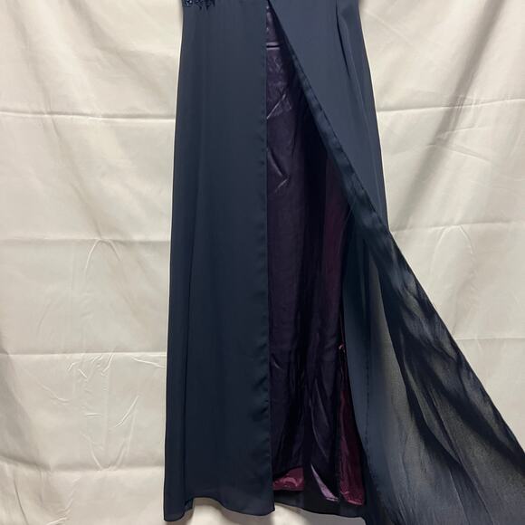 Arianna Y2K Maxi Dress Womens 12P Empire Waist Fairy Wedding Guest Homecoming - Picture 8 of 13